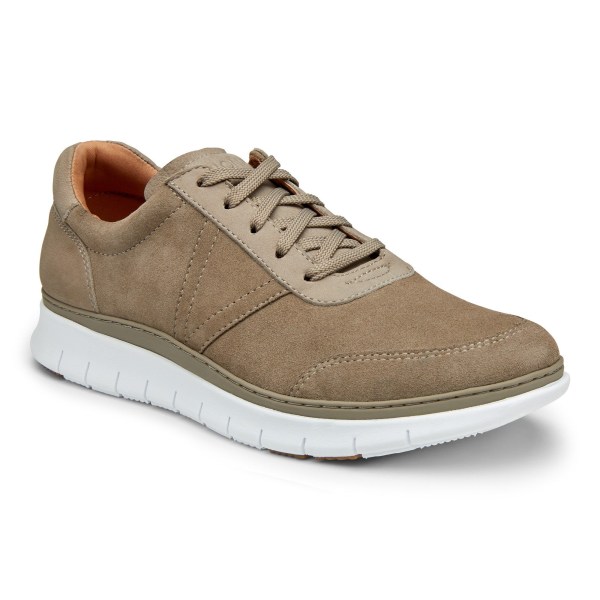 Vionic Casual Shoes Ireland - Tanner Casual Sneaker Dark - Mens Shoes For Sale | WXZKL-7830